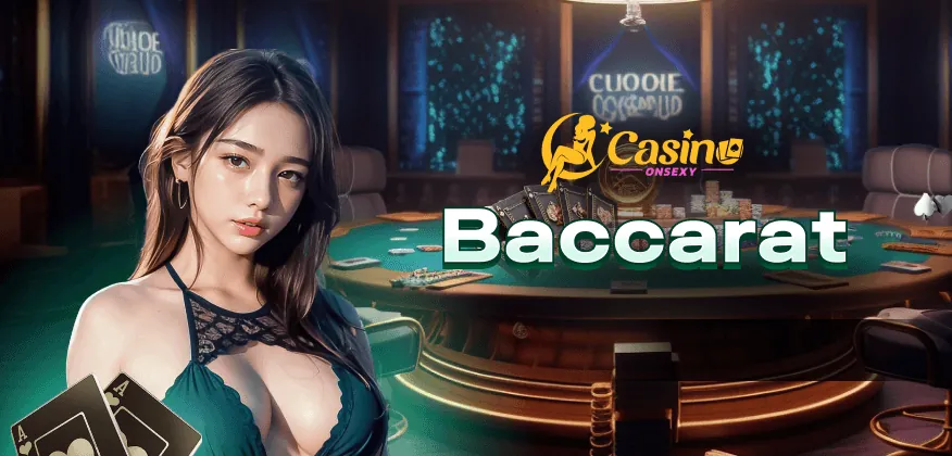 Bàn chơi Baccarat với các lựa chọn cược